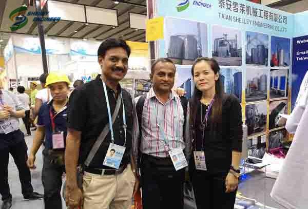 雪萊鋼板倉生產廠家亮相124屆廣交會