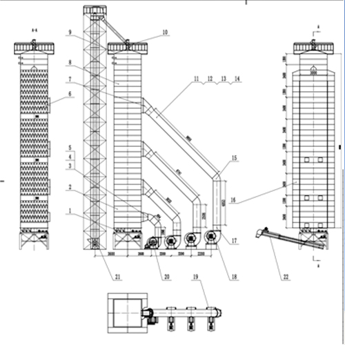 裝配式糧食烘干機